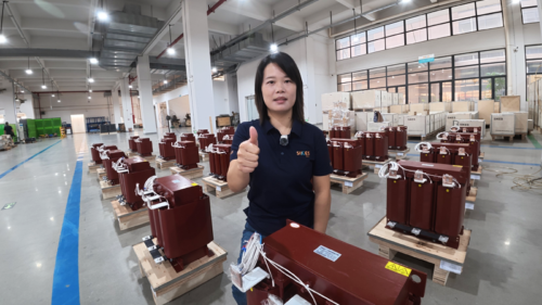 Reatores de carga trifásicos personalizados prontos para envio ao fabricante de automóveis